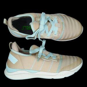 KURU Stride Move Sneakers Size 7.5 Elastic Laces Lightweight Sock Like Fit